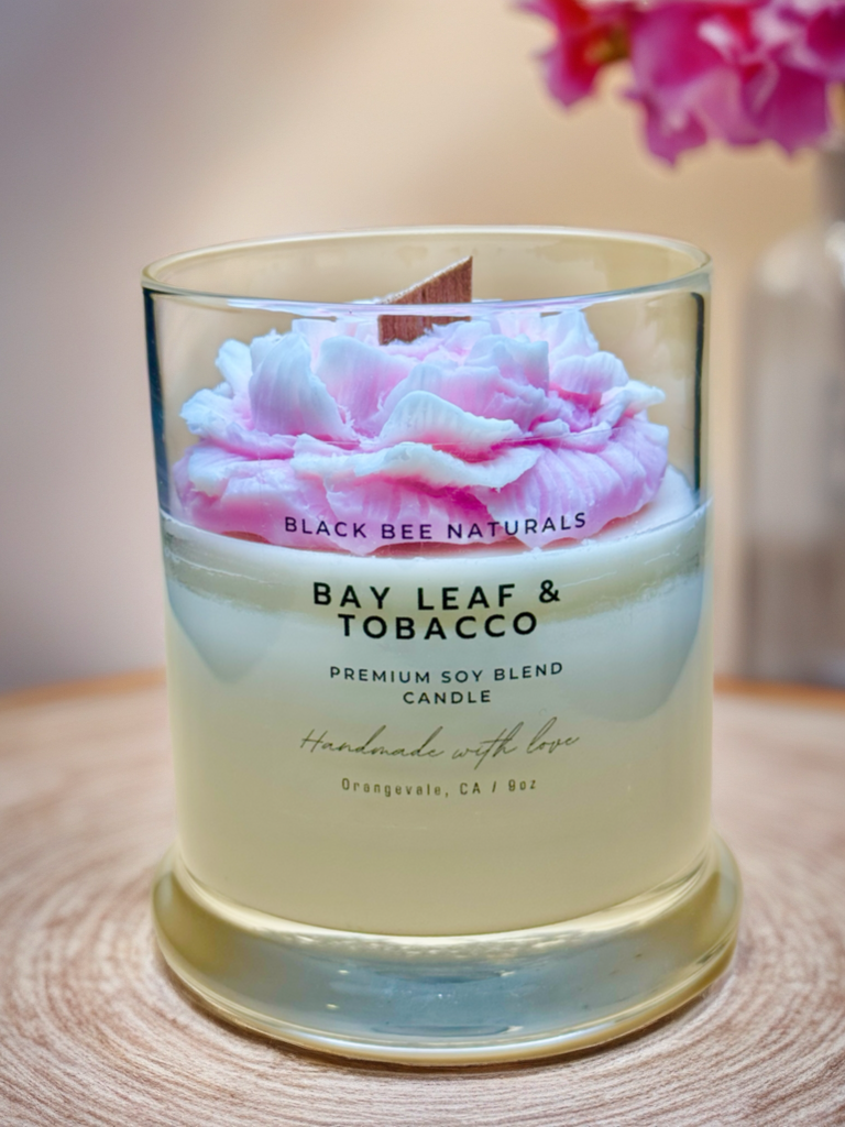 Bay Leaf & Tobacco Candle 9oz